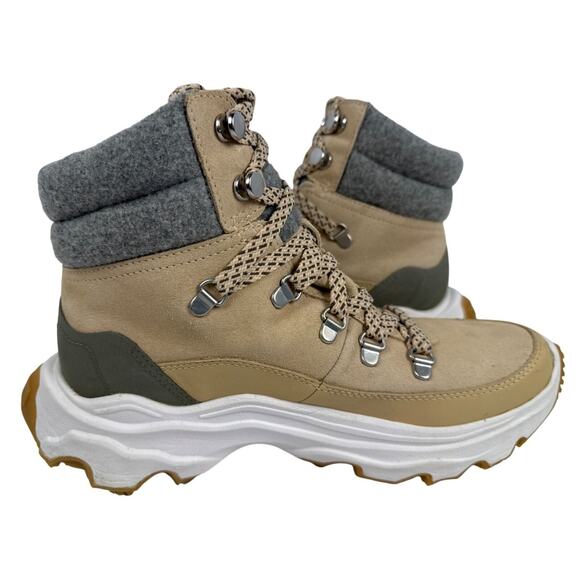 Sorel Sneaker Boot Kinetic Breakthru Conquest Womens 10.5 WP Suede Insulated - Picture 4 of 11
